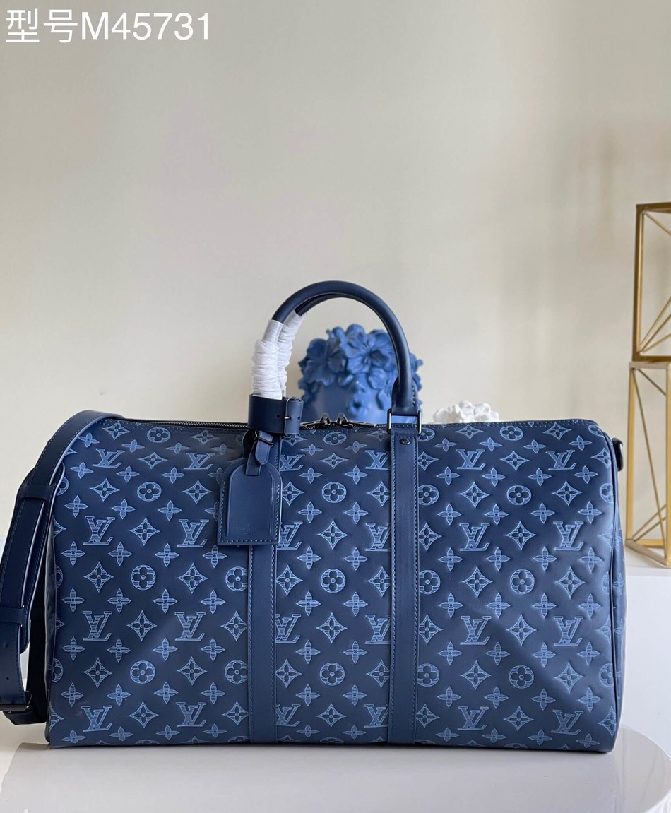 Louis Vuitton Keepall BANDOULIÈRE 50 Travel Bag M45731
