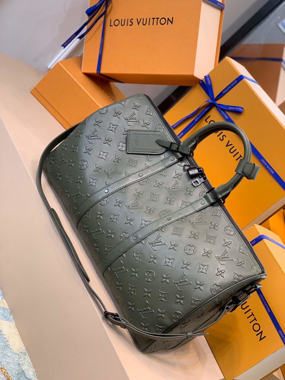 Louis Vuitton Keepall Bandoulière 50 Travel Bag M57963
