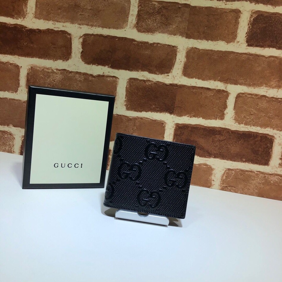 Gucci GG print embossed wallet