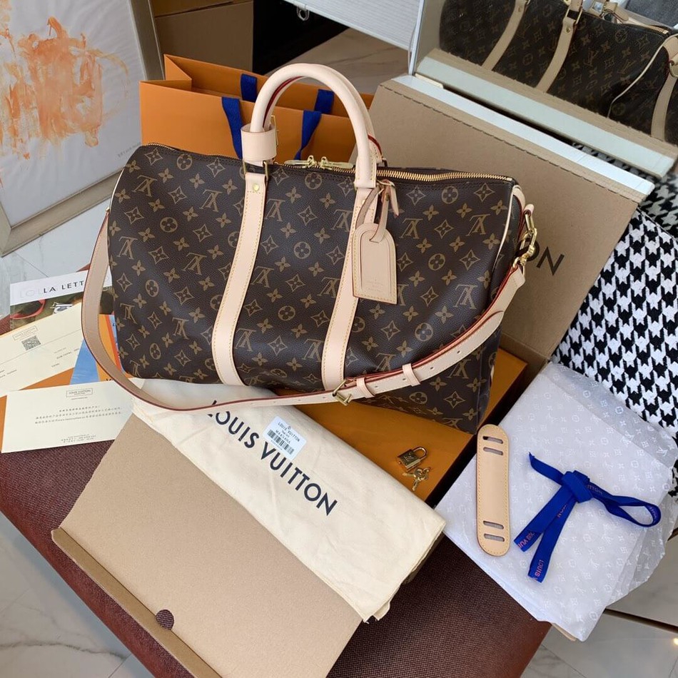 Louis Vuitton Keepall Bandoulière 45 Travel Bag M41418