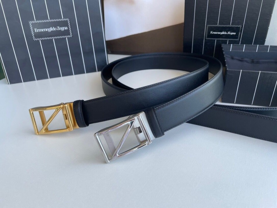 Zegna men s belt 3.5cm