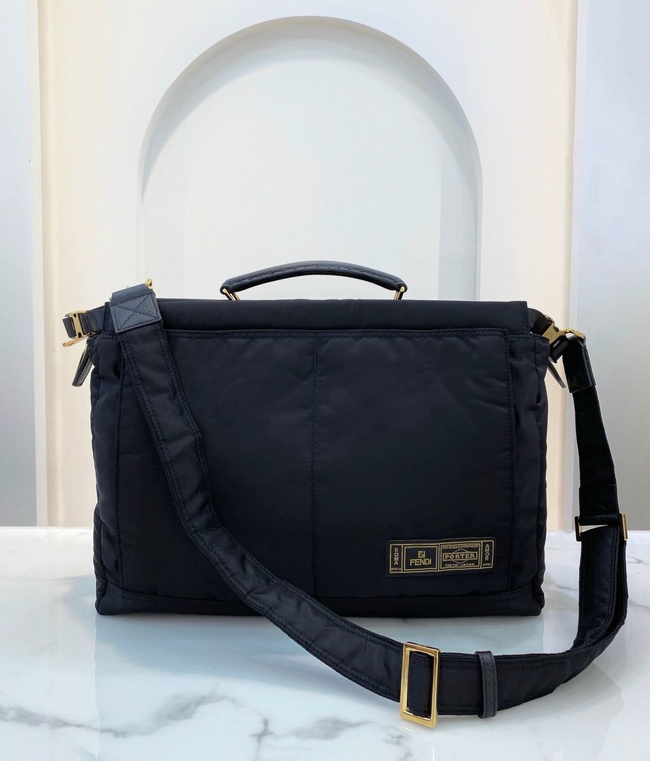 Fendi nylon PeekaBoo handbag