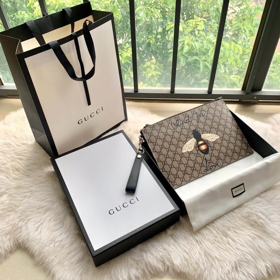 Gucci Bee Clutch