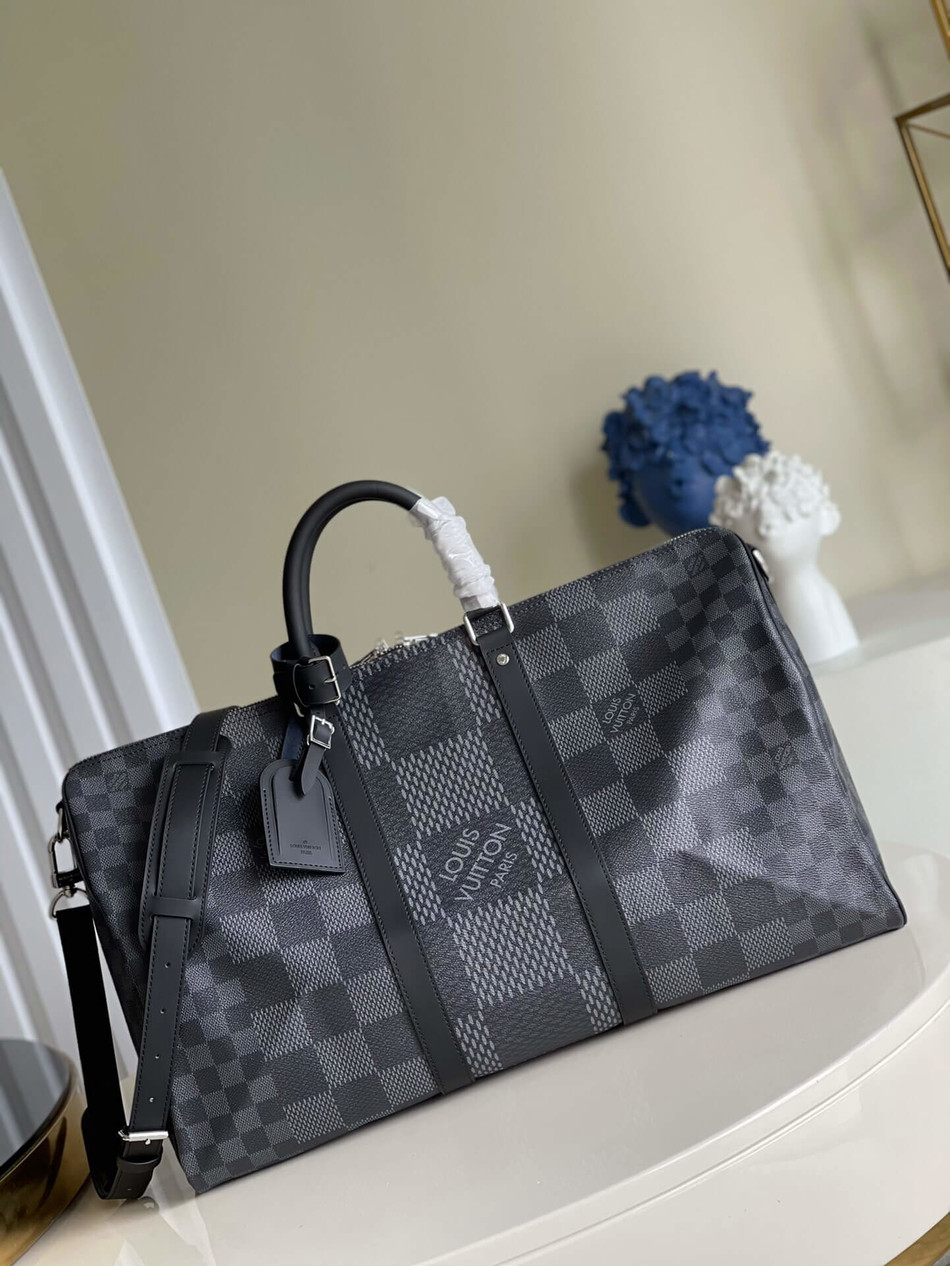 Louis Vuitton Keepall Bandoulière 50 Travel Bag N50016