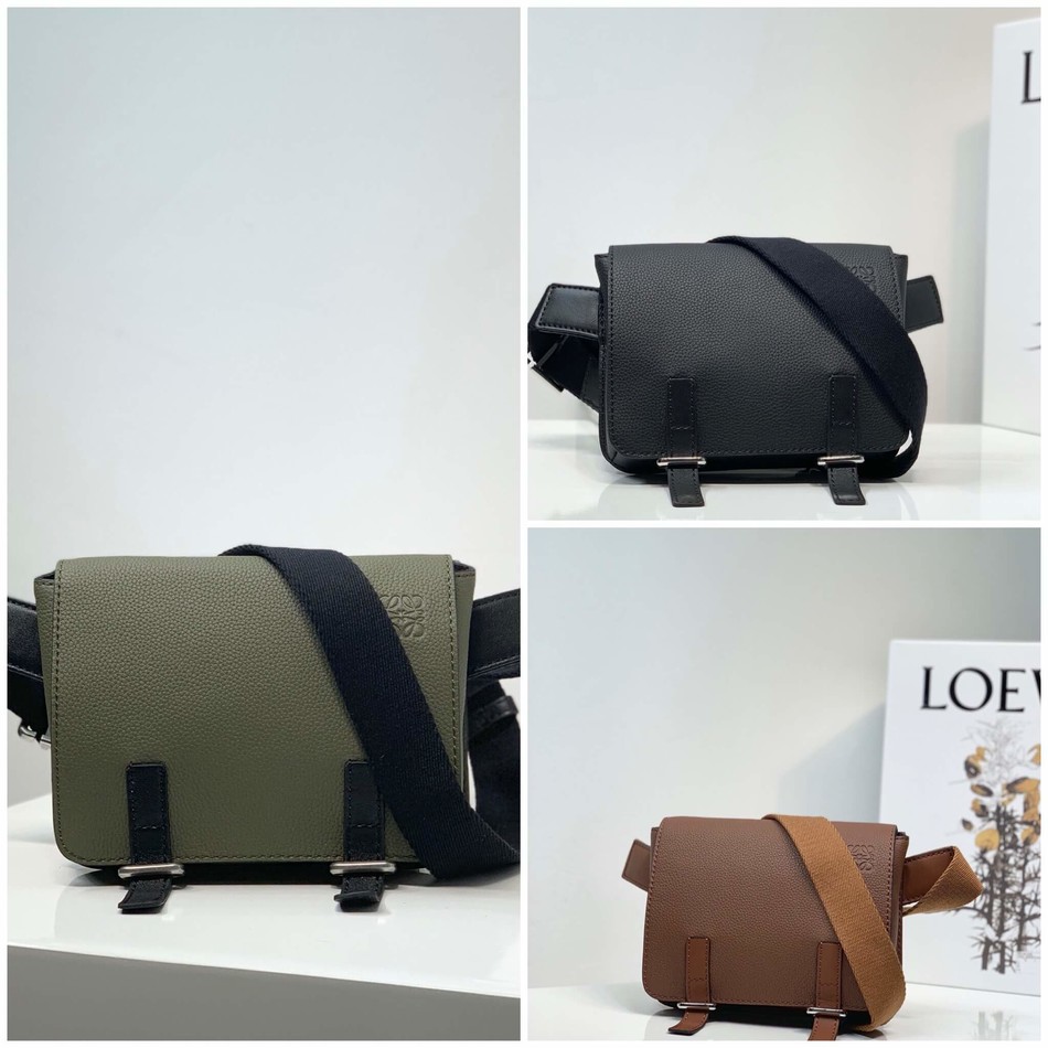 Loewe soft grained calfskin belt bag