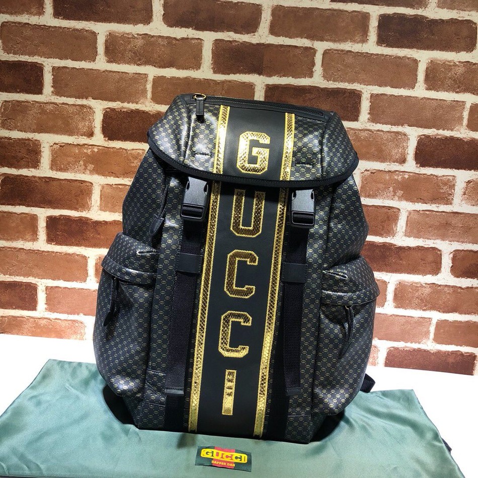 Gucci -Dapper Dan joint series backpack