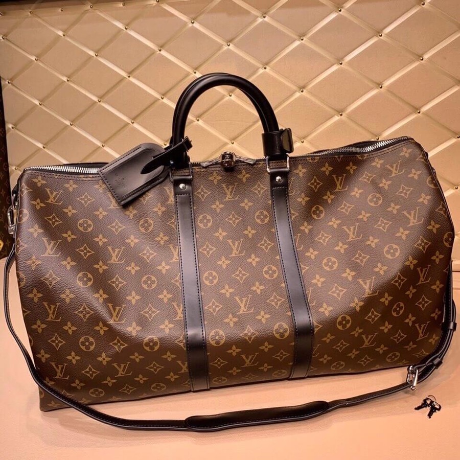 Louis Vuitton Keepall Bandoulière 55 travel bag M56714
