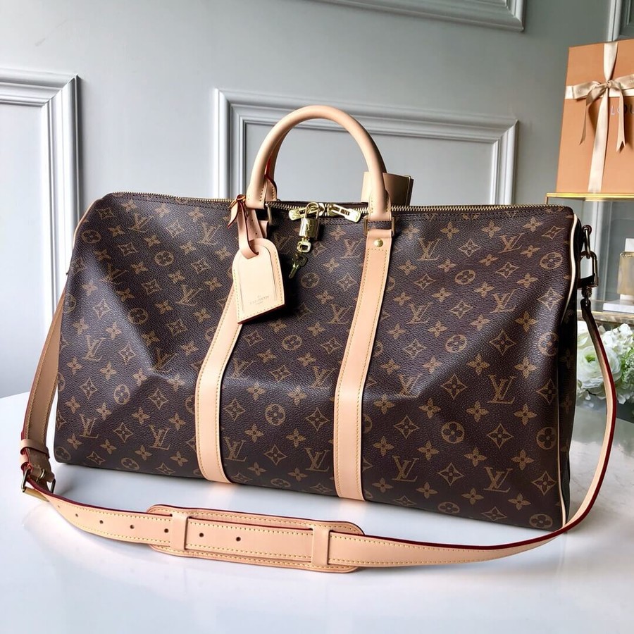 Louis Vuitton Keepall Bandoulière 45 travel bag M41418
