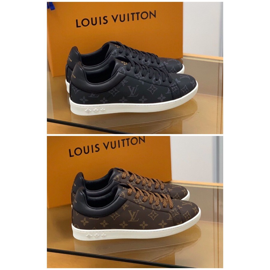 Louis Vuitton Monogram Eclipse canvas men s casual shoes