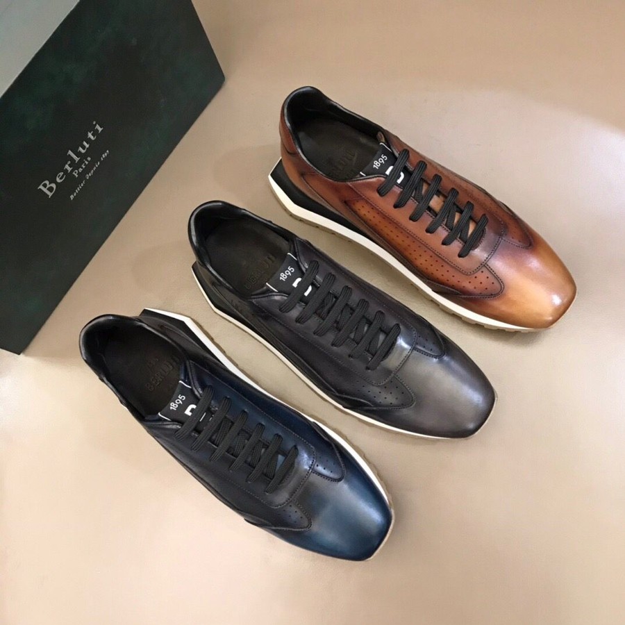 Berluti Pulse men s leather sneakers