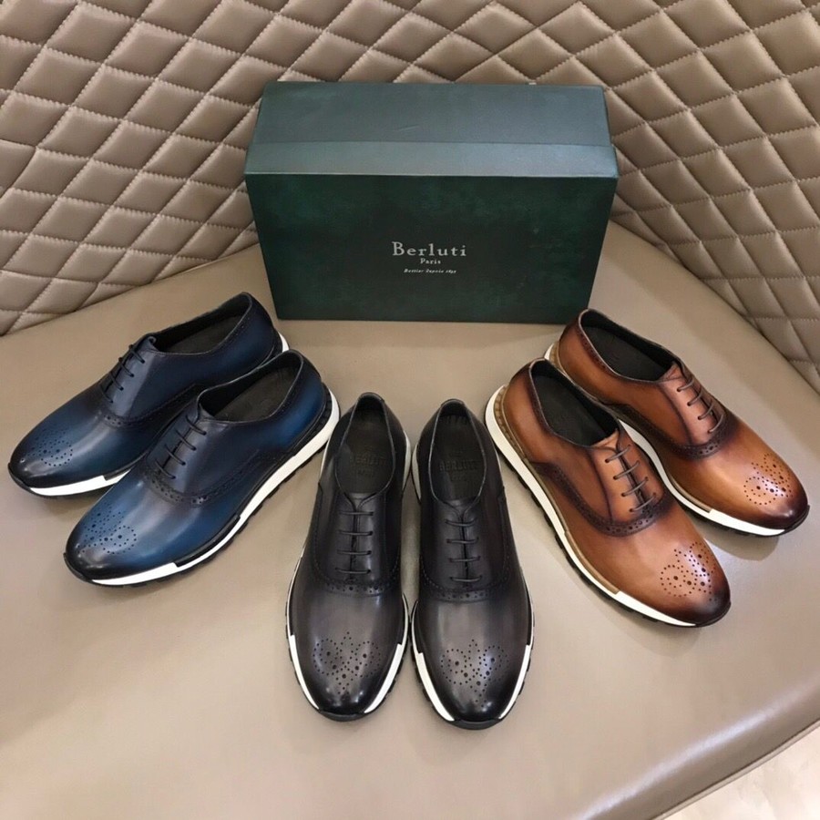 Berluti Cowhide men s business shoes