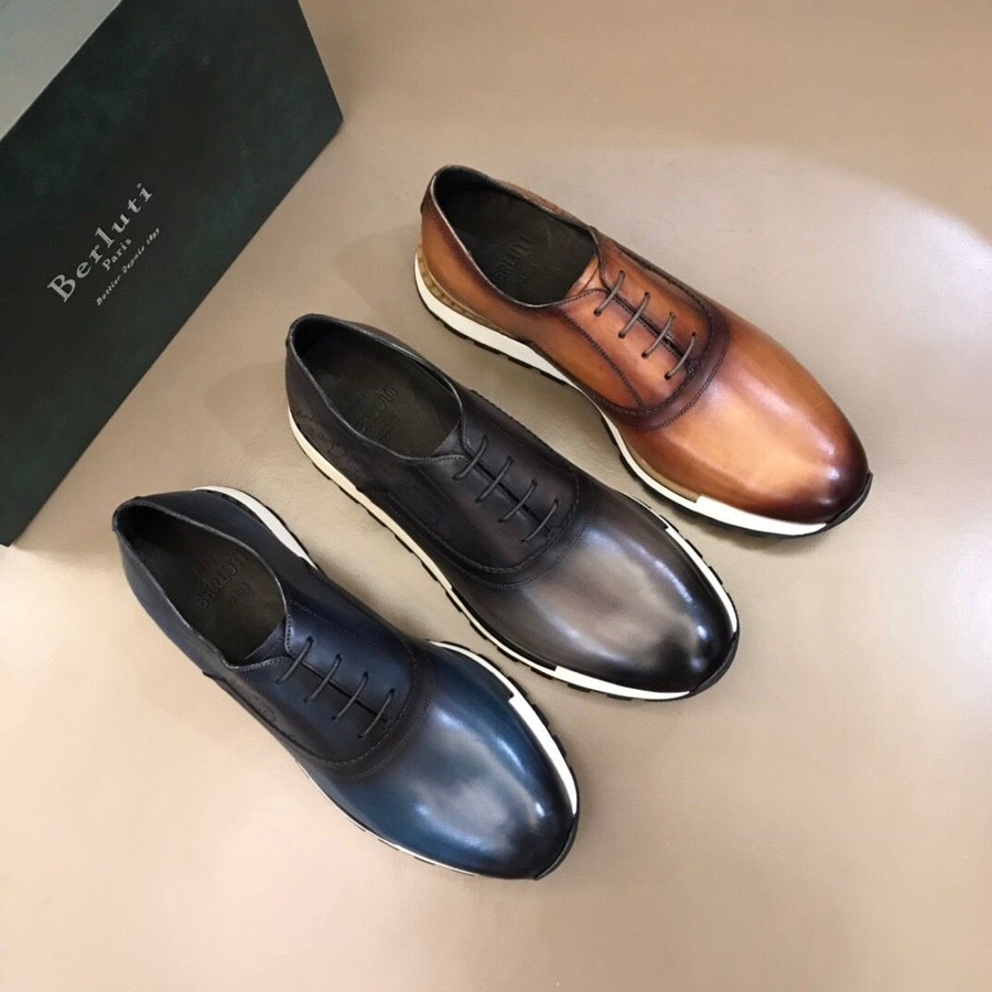 Berluti Cowhide men s business shoes