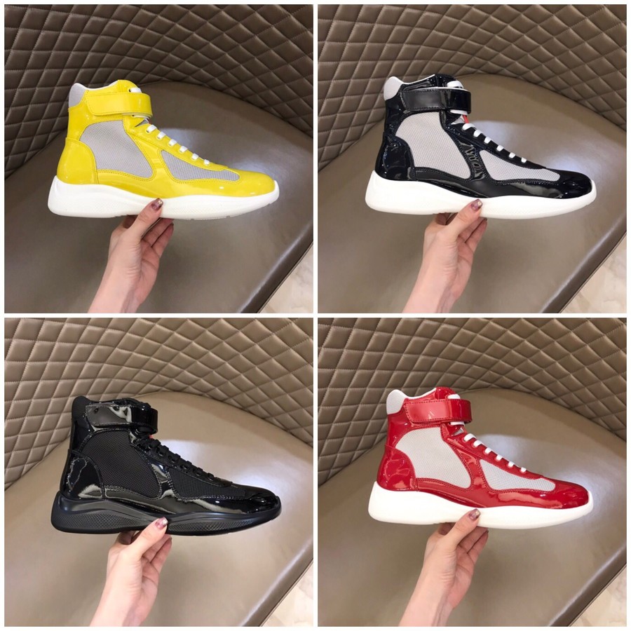 Prada Men s High Top Casual Sneakers