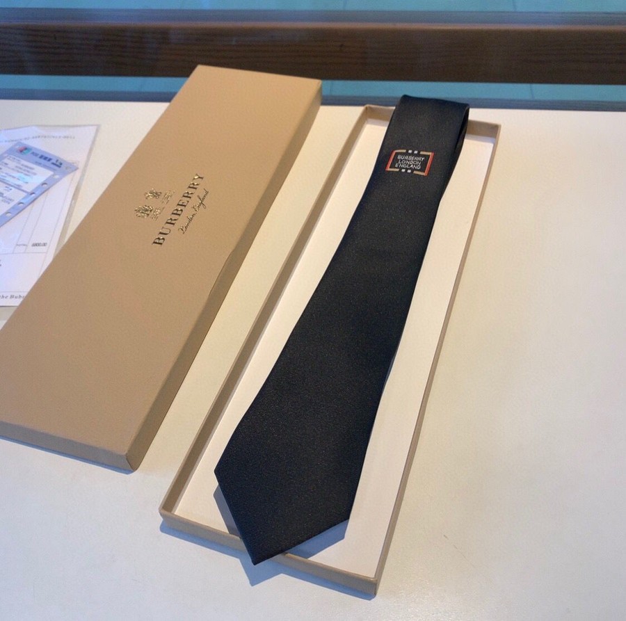 Burberry 100% top jacquard silk men s tie