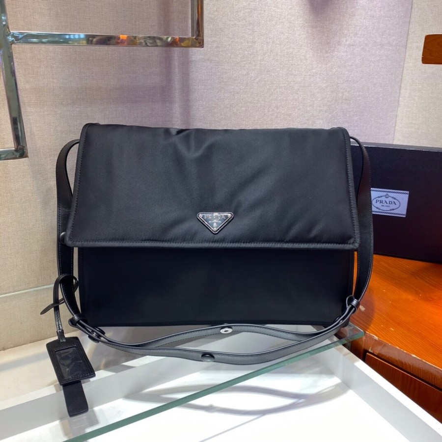 Prada Re-Nylon recycled nylon padded shoulder bag 1BD256_RDLN_F0002_V_OOO
