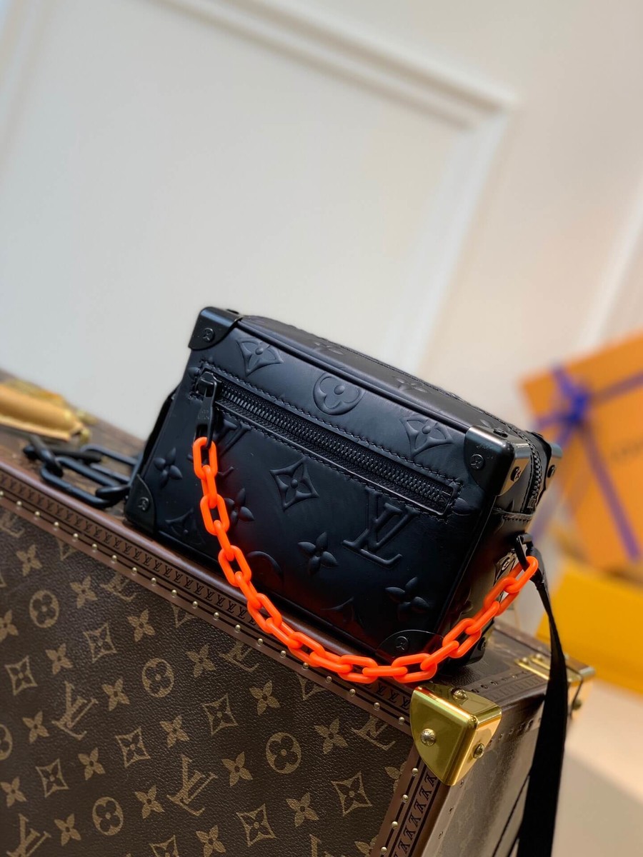 Louis Vuitton Mini Soft Trunk bag box messenger bag M58906 black