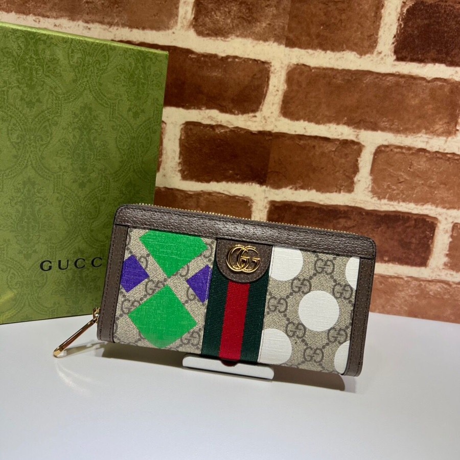 Gucci Ophidia series full zipper wallet 523154