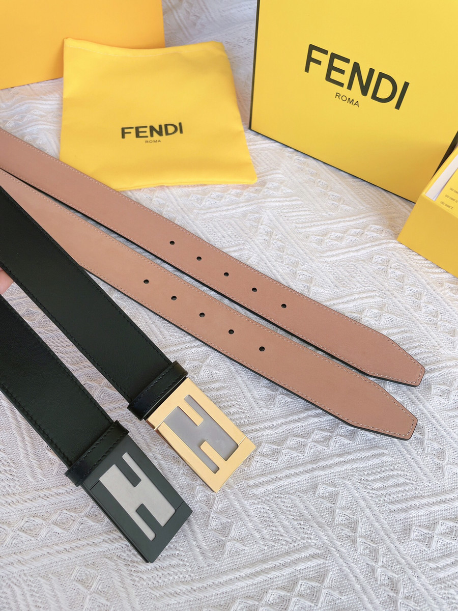 Fendi Craft men s 3.5cmFF belt