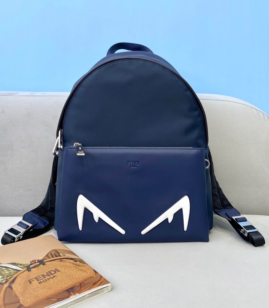 Fendi Nylon and cowhide backpack 2377