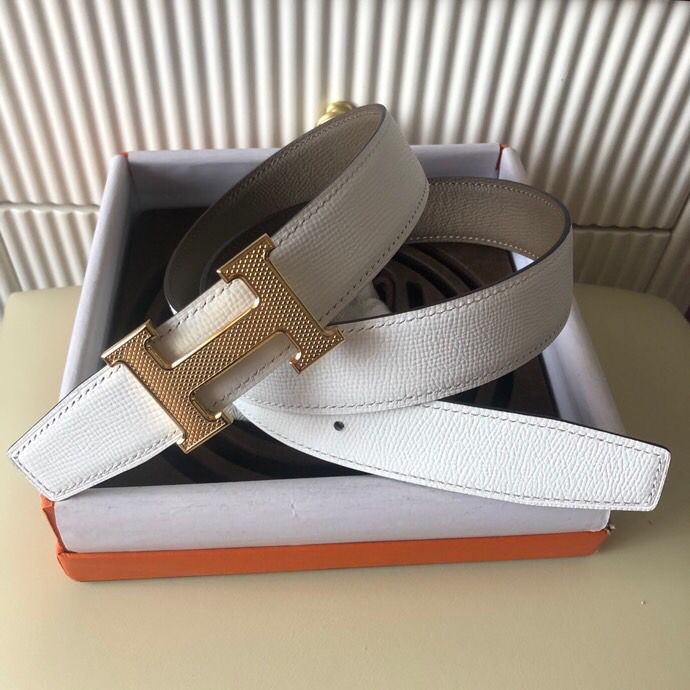 Hermes Stainless steel buckle & Reversible belt 32mm belt