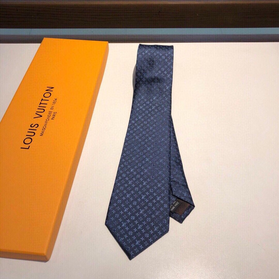 Louis Vuitton Jacquard silk classic tie