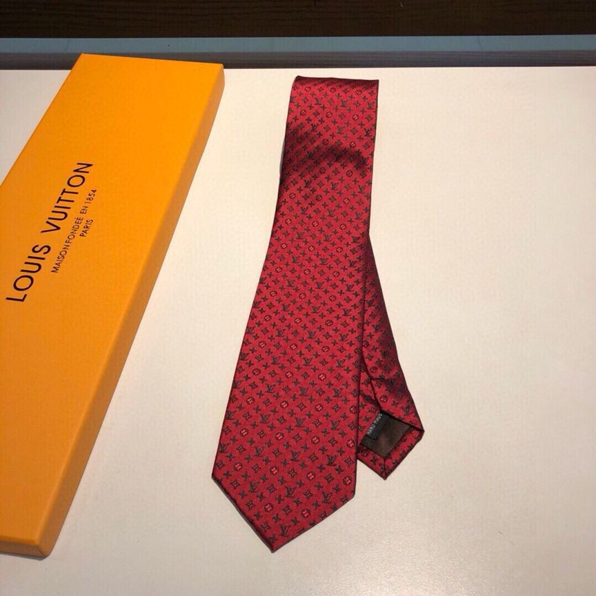 Louis Vuitton Jacquard silk classic tie