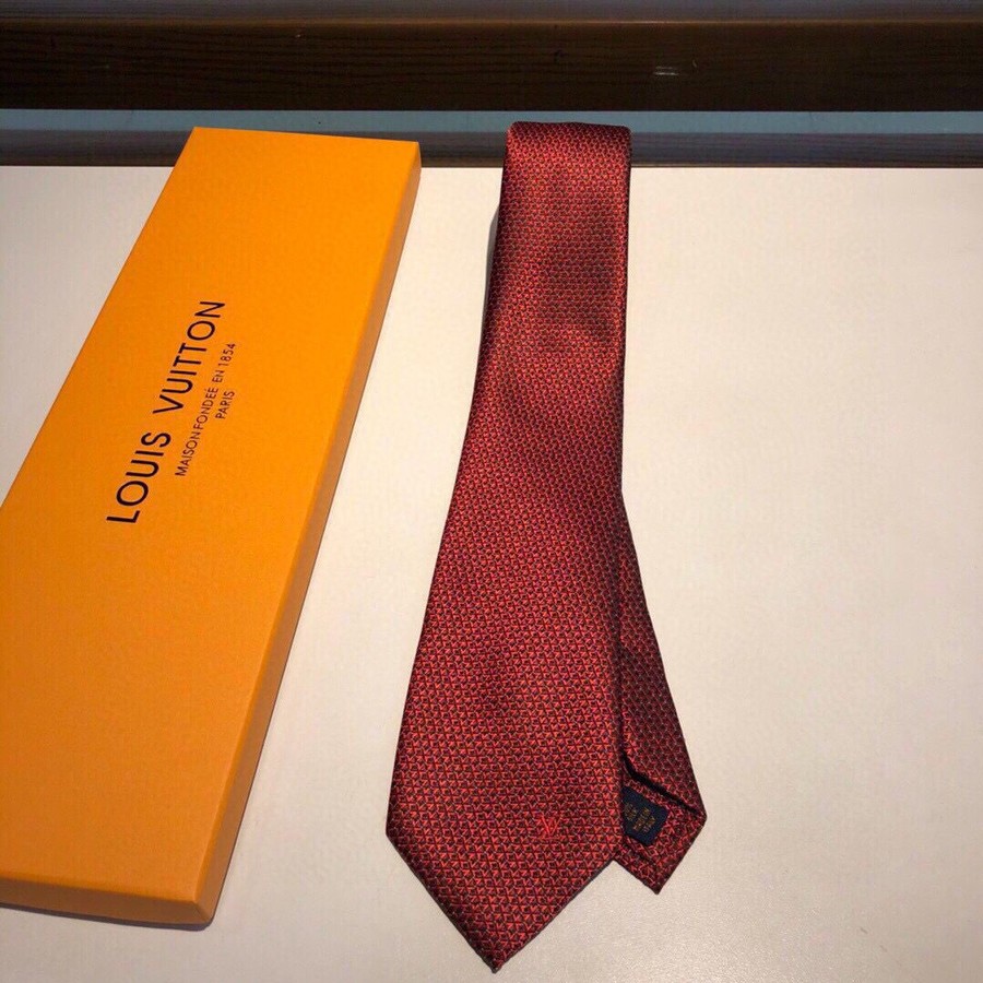 Louis Vuitton Classic geometric men s tie