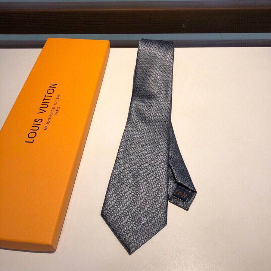 Louis Vuitton Classic geometric men s tie