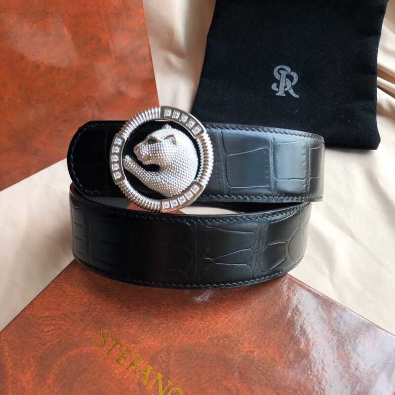 Stefano Ricci Cowhide 3.8cm men s belt