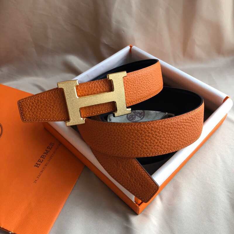 Hermes Men s Reversible Leather Belt 38mm