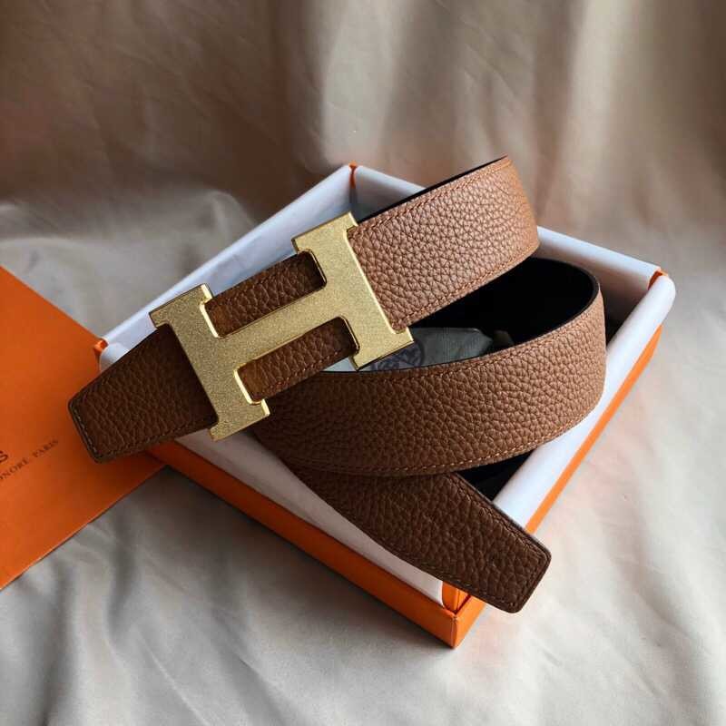 Hermes Men s Reversible Leather Belt 38mm