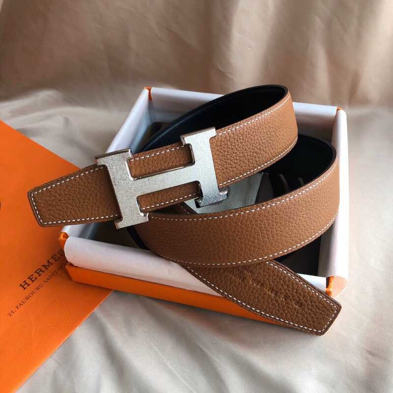 Hermes Men s Reversible Leather Belt 38mm