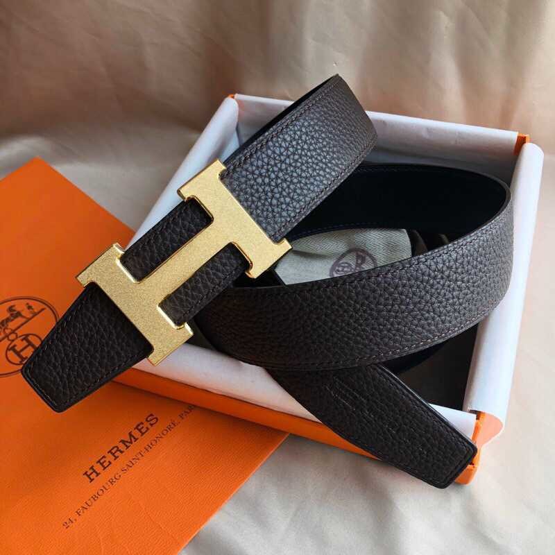 Hermes Men s Reversible Leather Belt 38mm