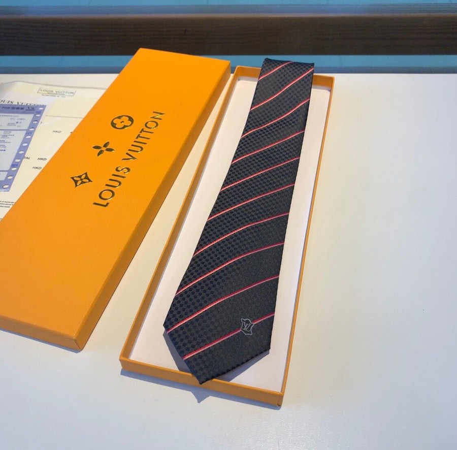 Louis Vuitton Jacquard silk men s tie