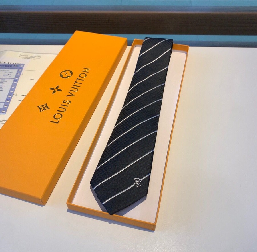 Louis Vuitton Jacquard silk men s tie