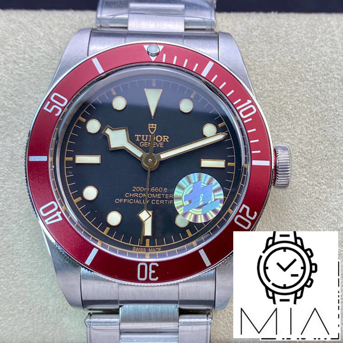 Tudor Heritage Black Bay Red 79230R 2017 ZF Factory Black Dial