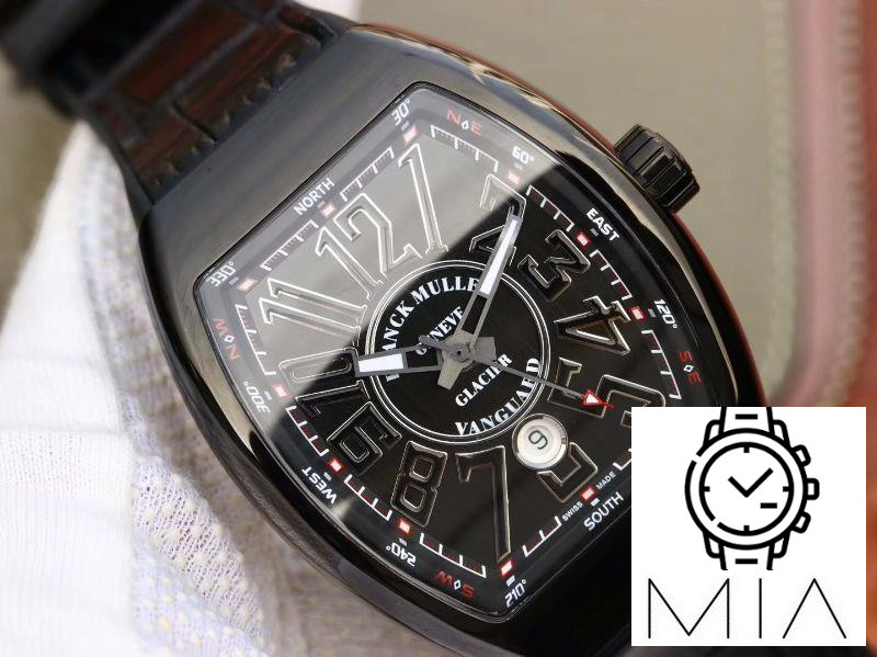 Franck Muller Vanguard V45-05 Black Dial