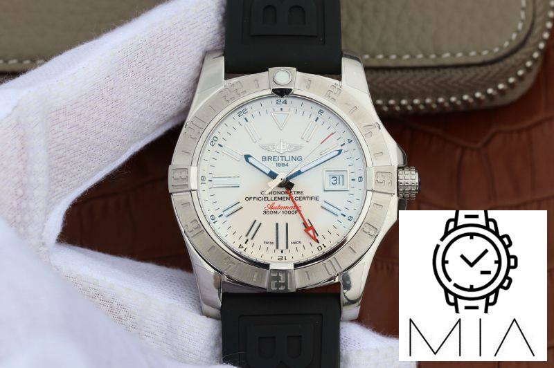 Breitling Avenger II GMT A3239011/G778/153S GF Factory White Dial