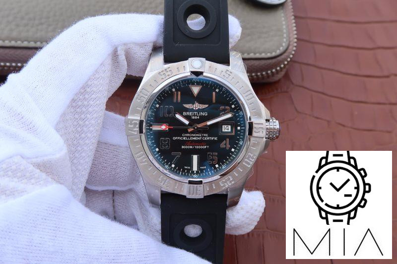 Breitling Avenger II A3239011/BC34/152S/A20S.1 GF Factory Black Dial
