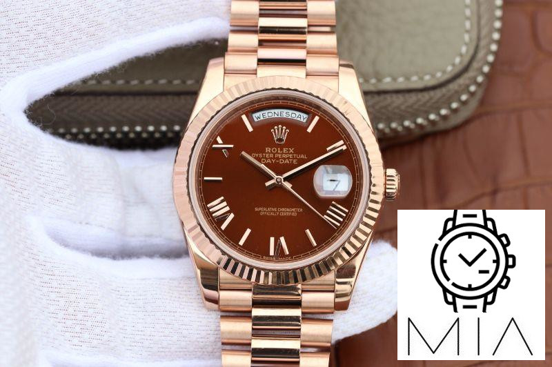 Rolex Day Date 40mm 228235 EW Factory Brown Dial