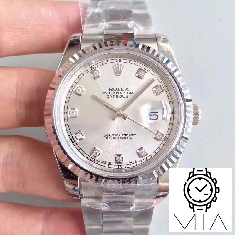 Rolex Datejust II 116334-0009 41MM EW Factory Silver Dial
