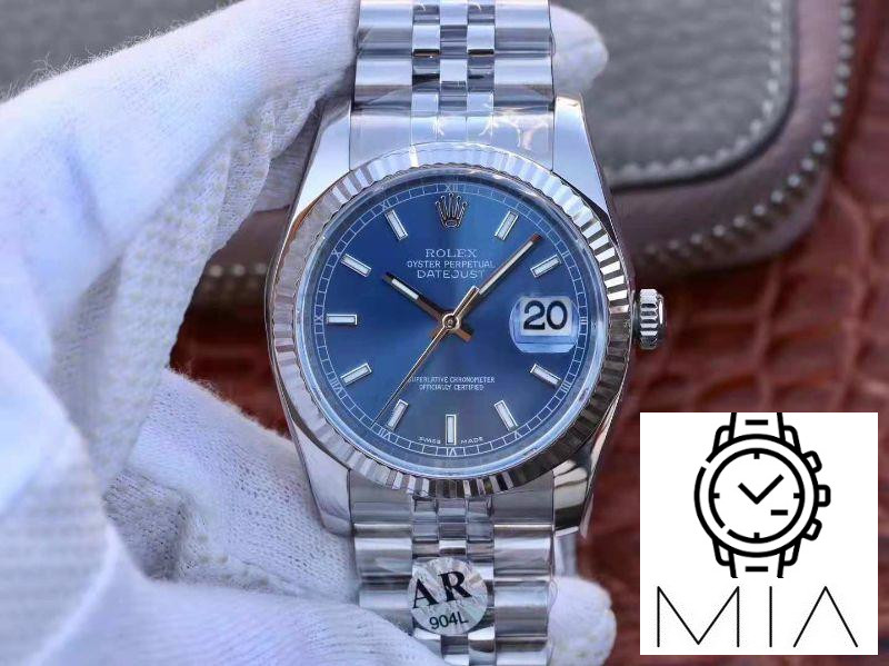 Rolex Datejust M126334-0002 36mm AR Factory Blue Dial