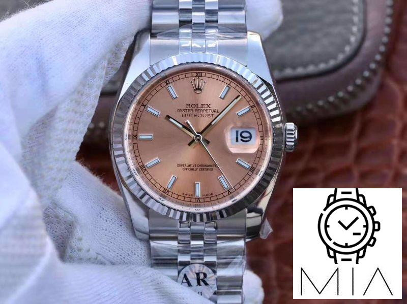 Rolex Datejust 116234-0090 36mm AR Factory Champagne Dial