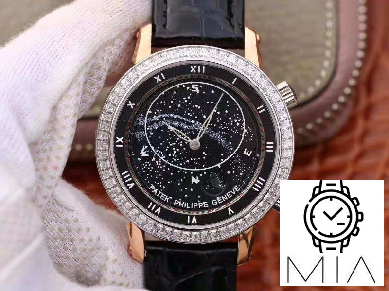 Patek Philippe Grand Complications Sky Moon Celestial 5102PR TW Factory Black Dial