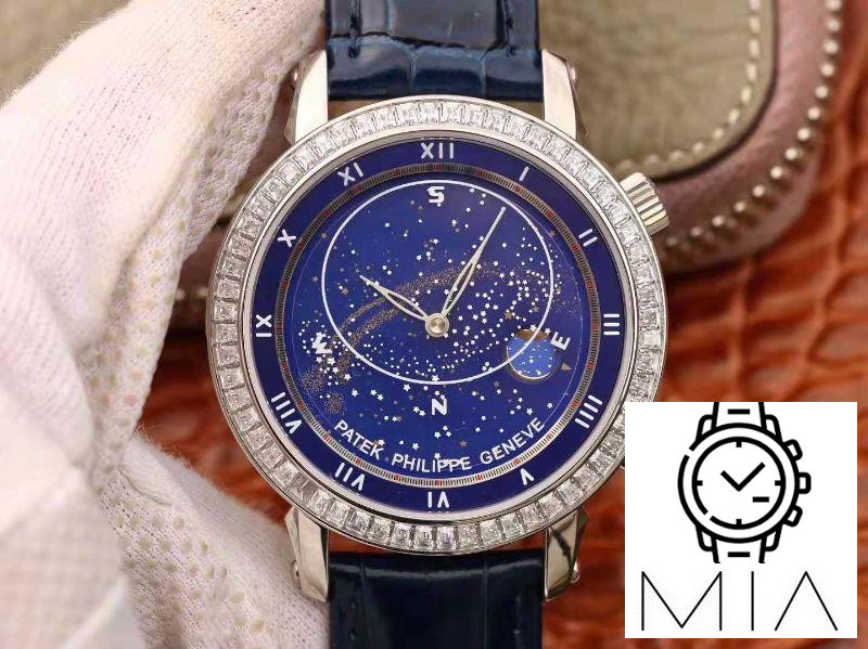 Patek Philippe Grand Complications Sky Moon Celestial 5102G TW Factory Blue Dial