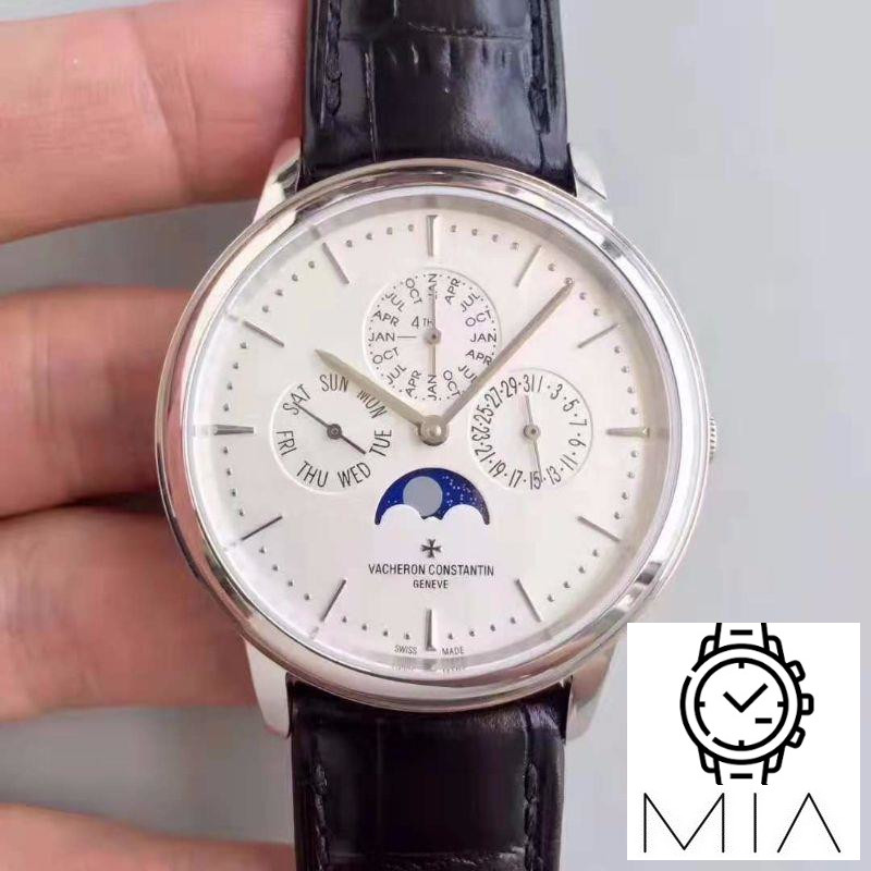 Vacheron Constantin Patrimony Perpetual Calendar 43175/000P-B190 White Dial