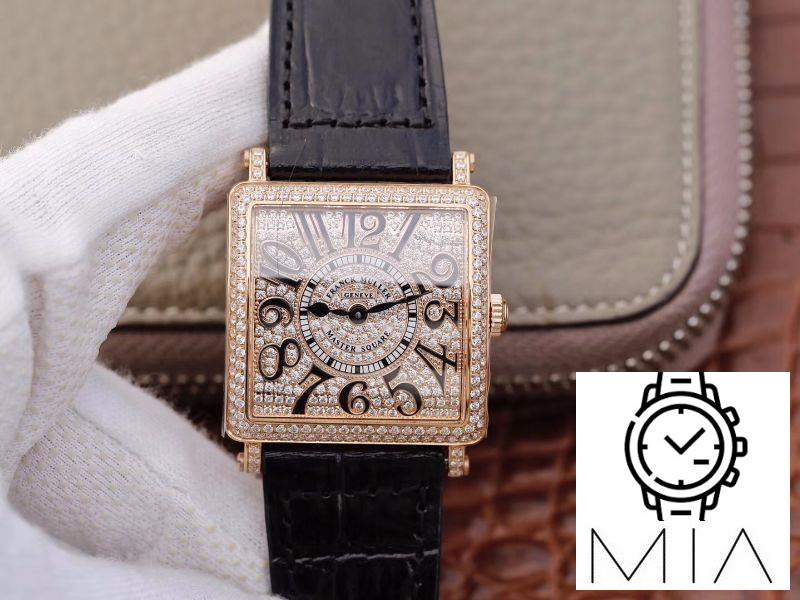 Franck Muller Master Square Ladies 6002 M QZ D GF Factory Diamond Dial