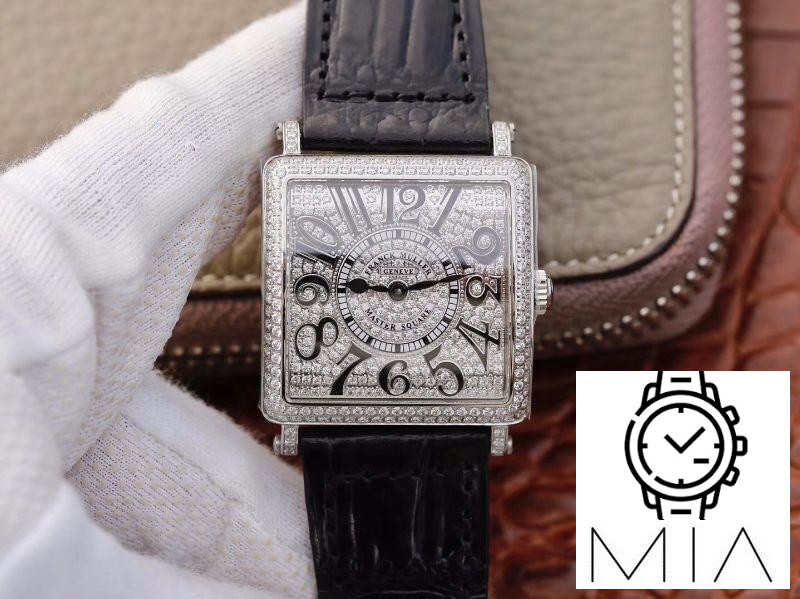 Franck Muller Master Square Ladies 6002 M QZ D GF Factory Diamond Dial