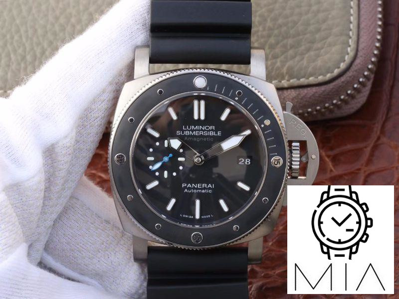 Panerai Luminor Submersible 1950 Amagnetic 3 Days PAM1389 VS Factory Black Dial