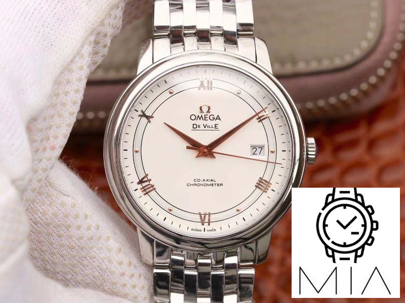 Omega De Ville Prestige 424.10.40.20.02.002 MKS Factory Silver Dial